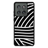 Black White FMotorola Moto Edge 2025 Case FE0104