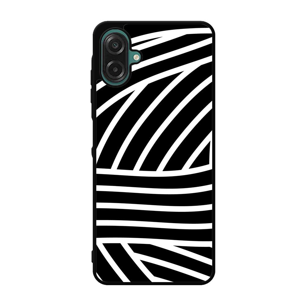 Black White FSamsung Galaxy A07 Case FE0104