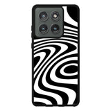 Black White FMotorola Moto Edge 2025 Case FE0105