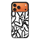 Love Black White FiPhone 17 Pro Max Case FE0409