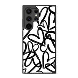 Love Black White FE0119 Samsung Galaxy S25 Ultra Case