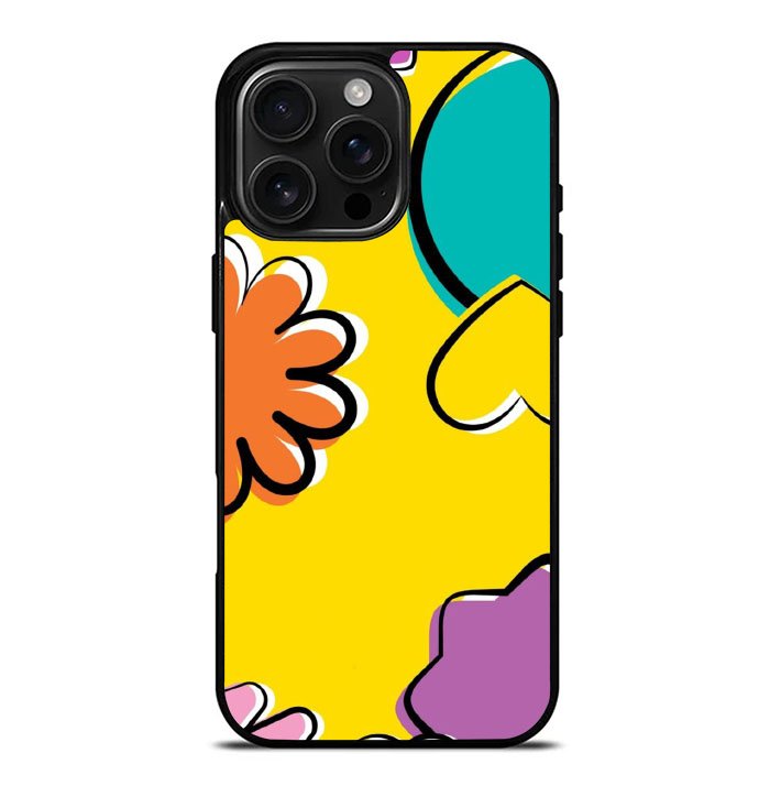 Yellow Abstract FiPhone 16 Pro Max Case FE0659