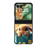 Cute Rabbit FMotorola Moto RAZR 2025 Case FE0197