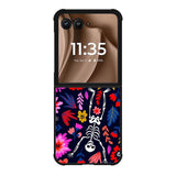 Happy Skull FMotorola Moto RAZR Plus 2025 Case FE0342