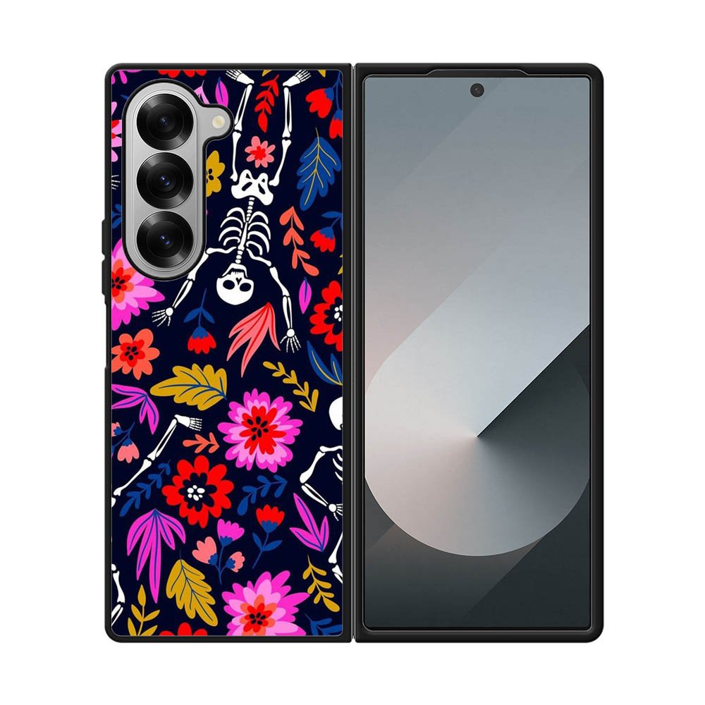 Happy Skull FSamsung Galaxy Z Fold 7 5G Case FE0342