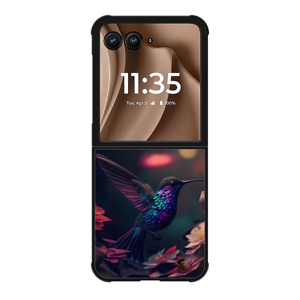 Rainbow Bird FMotorola Moto RAZR Plus 2025 Case FE0525