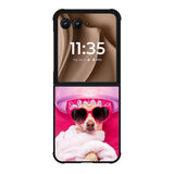 Dog Spa FMotorola Moto RAZR Plus 2025 Case FE0210