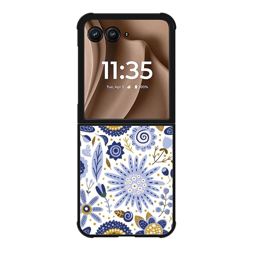 Pattern Flower FMotorola Moto RAZR Plus 2025 Case FE0489
