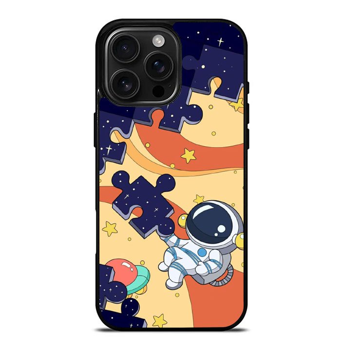 Astronaut Puzzle FiPhone 16 Pro Max Case FE0052