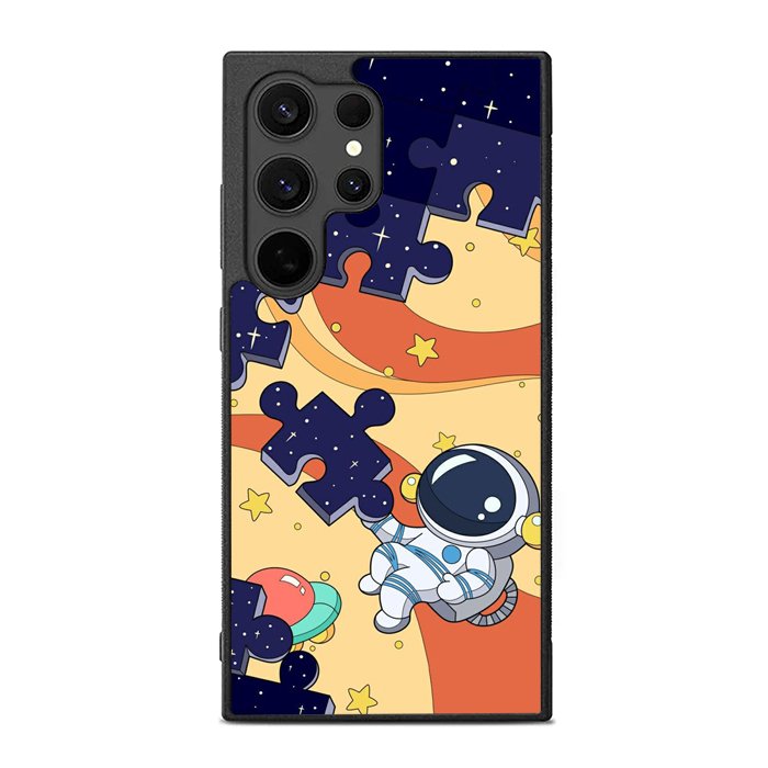 Astronaut Puzzle FE0144 Samsung Galaxy S25 Ultra Case