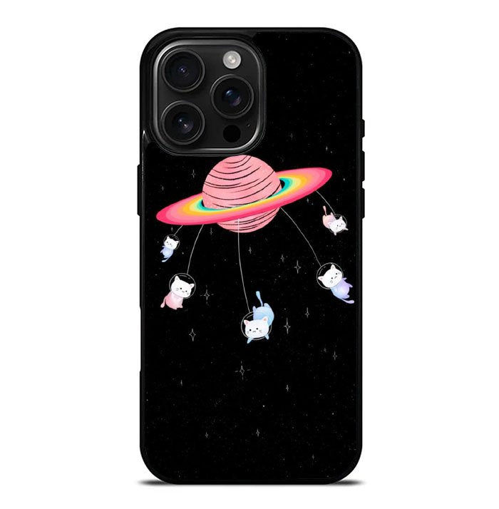 Cat Play Planet FiPhone 16 Pro Max Case FE0144