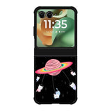 Cat Play Planet FMotorola Moto RAZR 2025 Case FE0144