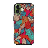 Abstract Rainbow FiPhone 17 Case FE0009