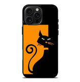 Black Orange FiPhone 16 Pro Max Case FE0102