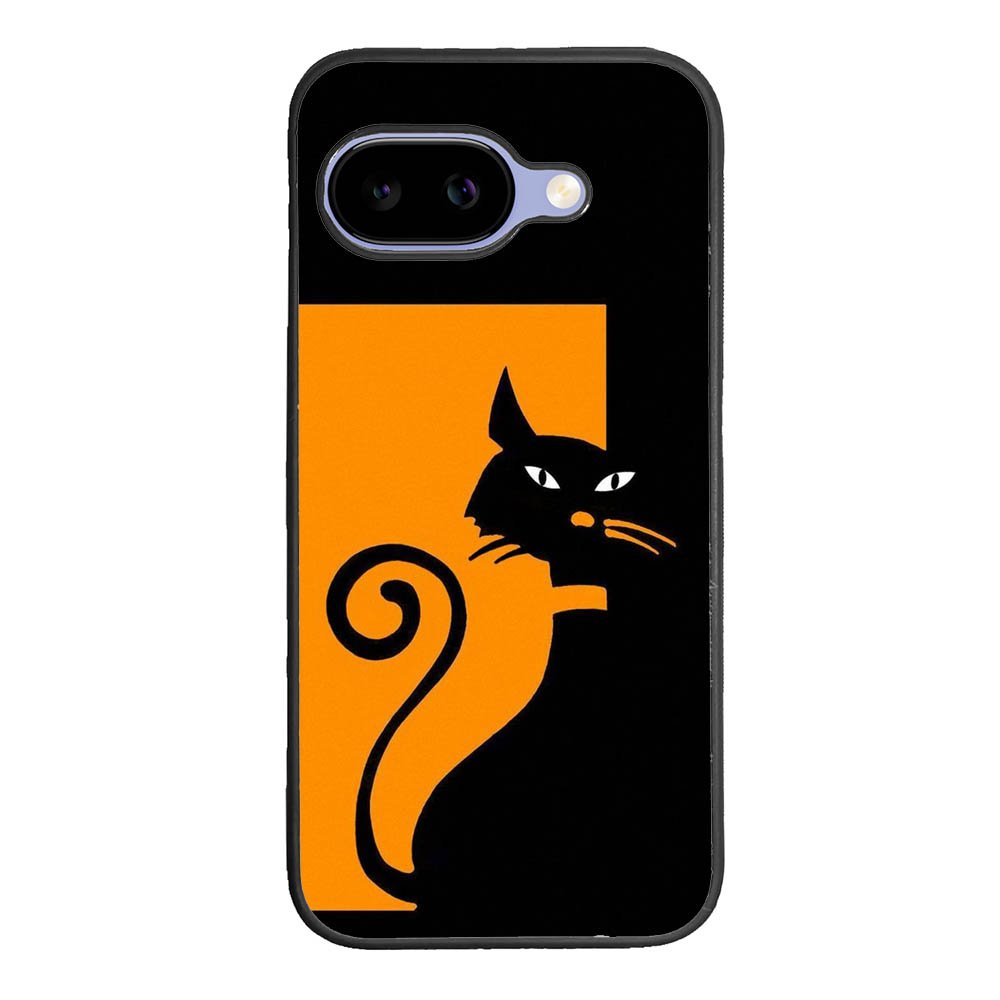 Black Orange FGoogle Pixel 10A Case FE0102