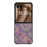Abstract Round FMotorola Moto RAZR Plus 2025 Case FE0010