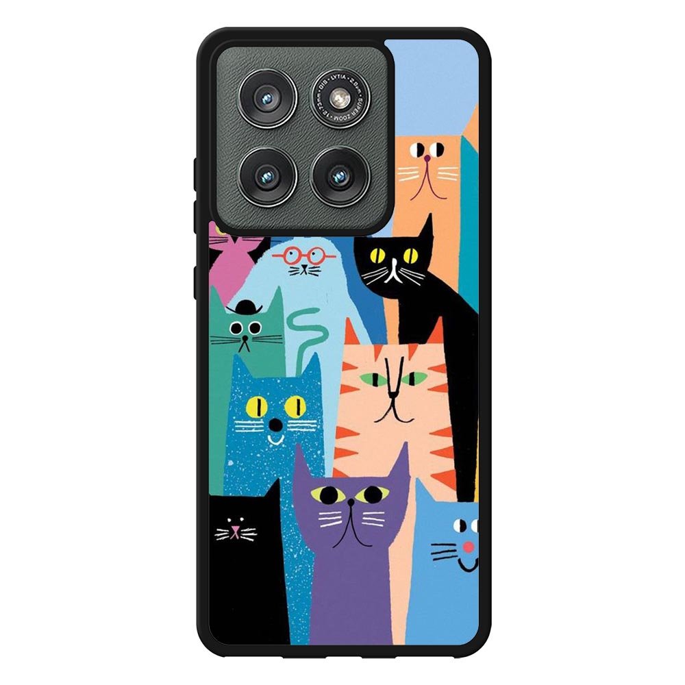 Shocked Cat FMotorola Moto Edge 2025 Case FE0555