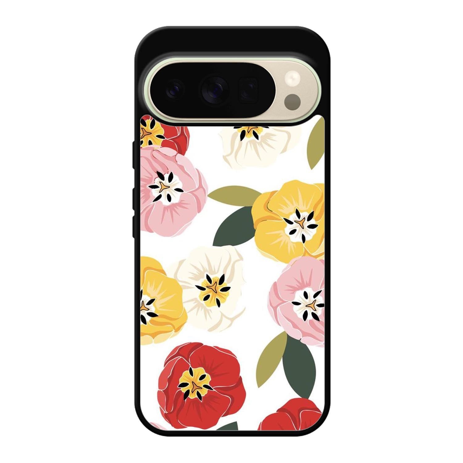 Pattern Rainbow Flowers FGoogle Pixel 10 Pro Case FE0491