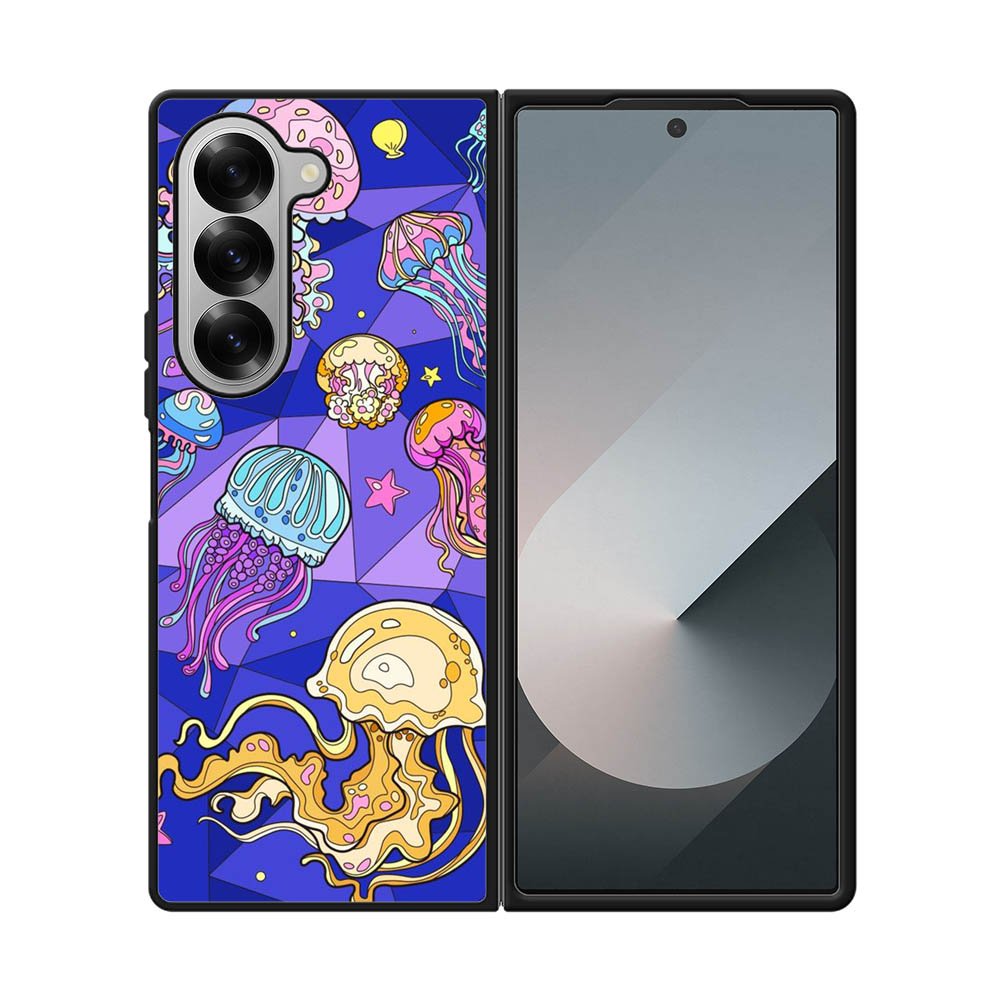 Beauty Jellyfish FSamsung Galaxy Z Fold 7 5G Case FE0090
