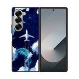 Airplane Cloud FSamsung Galaxy Z Fold 7 5G Case FE0019