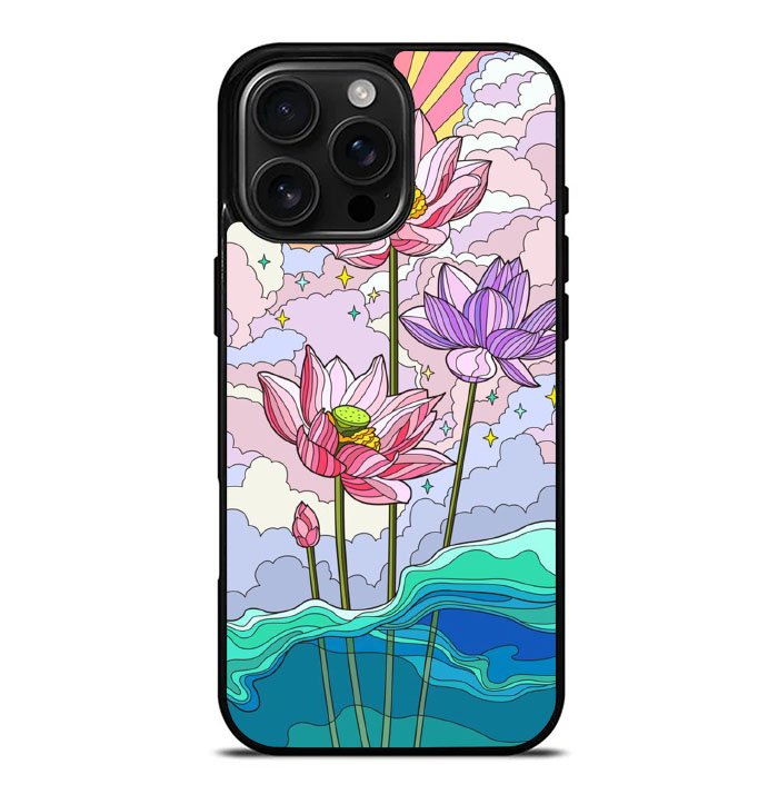 Beauty Flowers FiPhone 16 Pro Max Case FE0088
