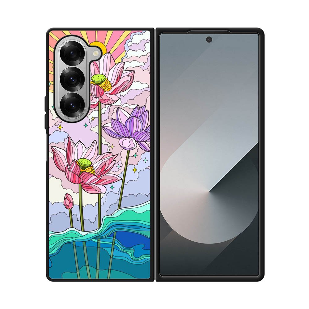 Beauty Flowers FSamsung Galaxy Z Fold 7 5G Case FE0088