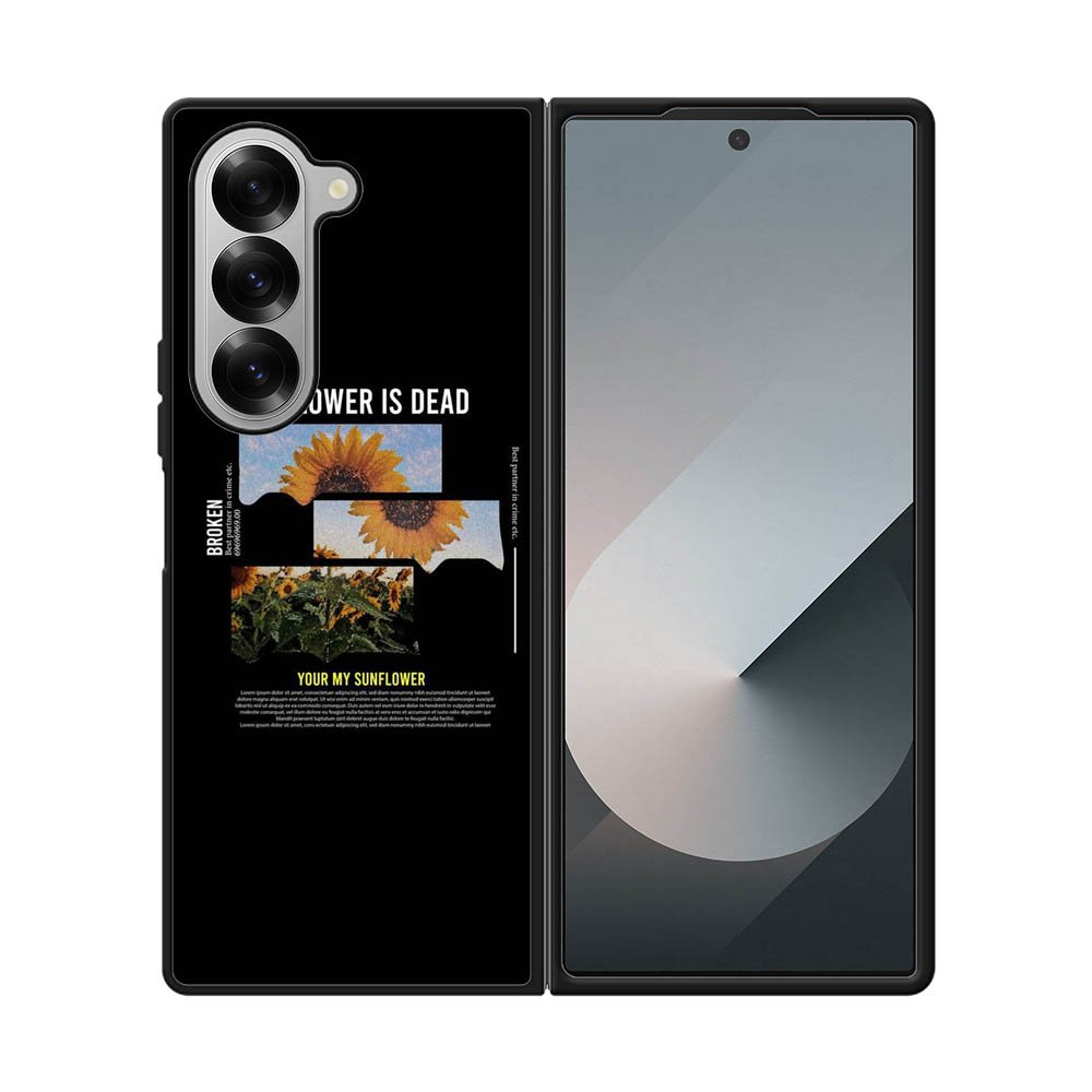 Sunflower is Dead FE0163 Samsung Galaxy Fold 7 5G Case