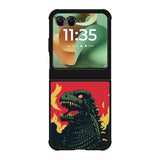 Godzilla Fire Motorola Moto RAZR 2025 Case FE0322