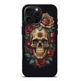 Skull Flowers iPhone 16 Pro Max Case FE0567
