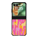 Giraffe Pattern Motorola Moto RAZR 2025 Case FE0315