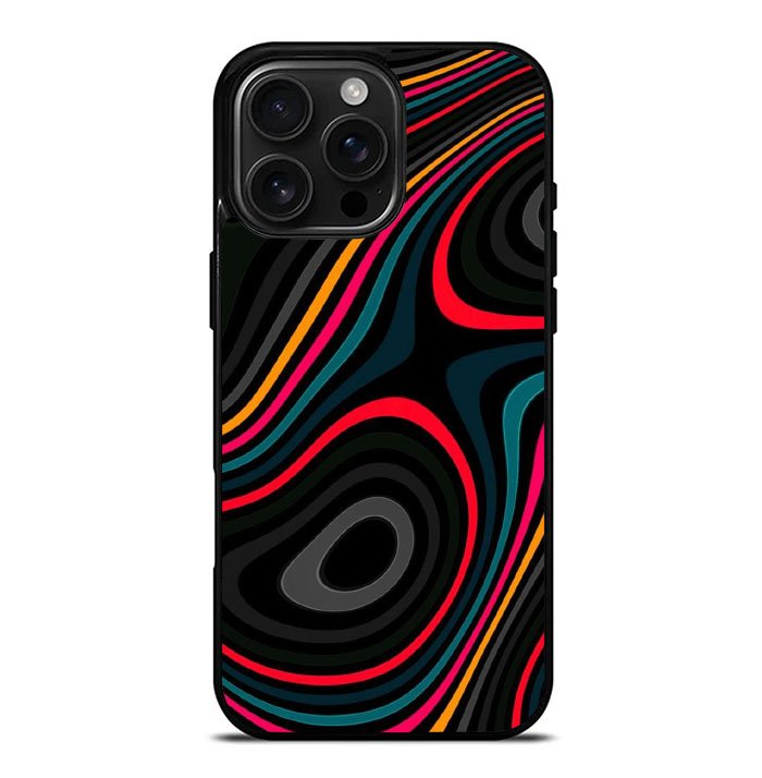Abstract Colour iPhone 16 Pro Max Case FE0004