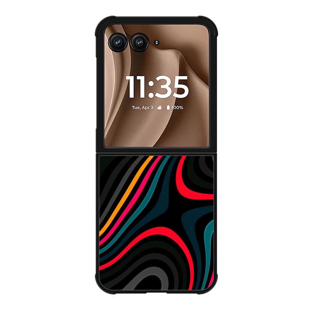 Abstract Colour Motorola Moto RAZR Plus 2025 Case FE0004