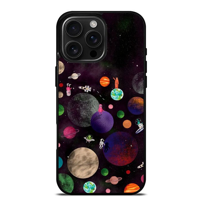 Astronaut Planet iPhone 16 Pro Max Case FE0051