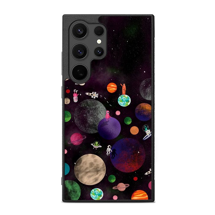 Astronaut Planet FE0179 Samsung Galaxy S25 Ultra Case