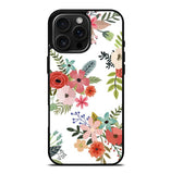 Flowers Pattern iPhone 16 Pro Max Case FE0285