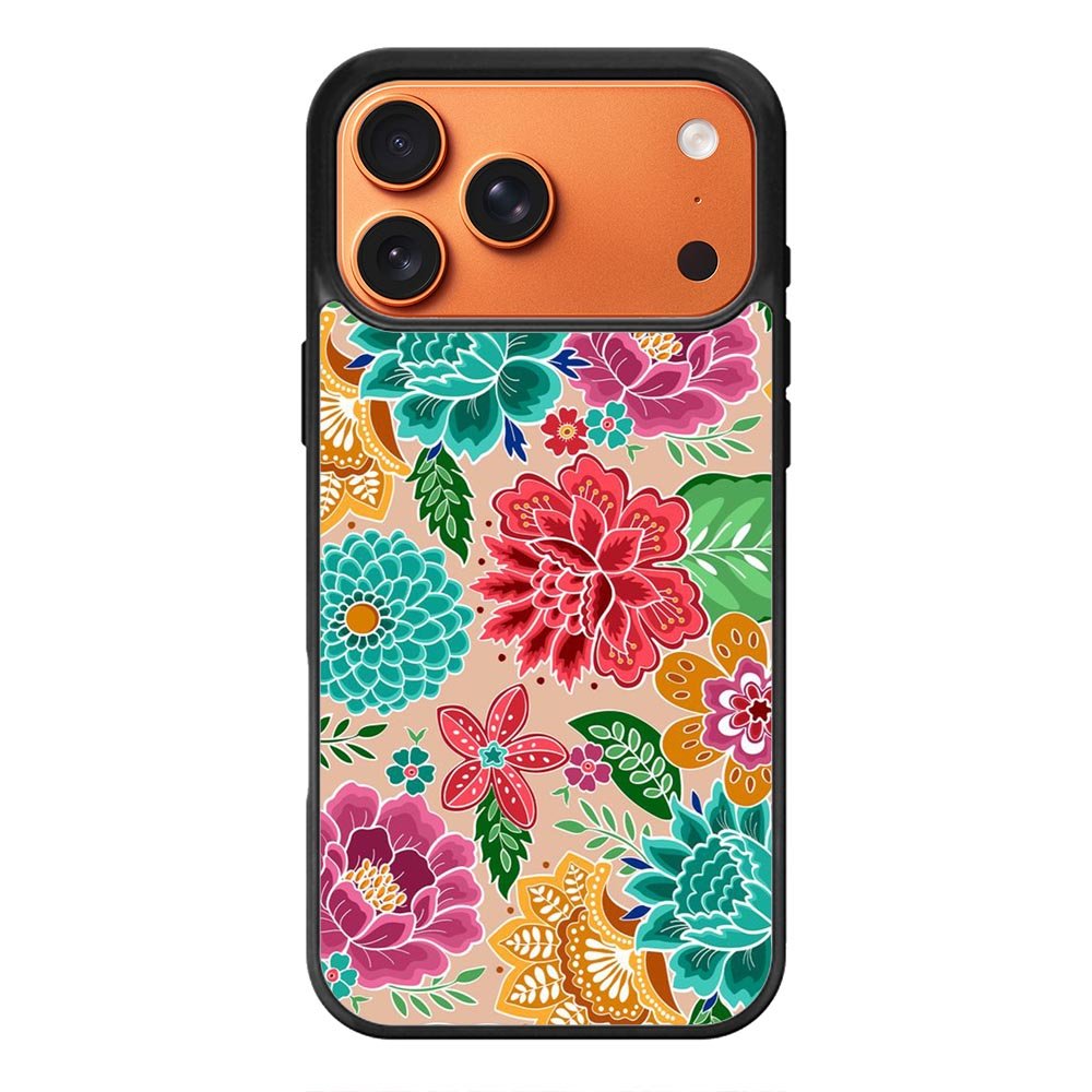 Flowers Vintage Pattern iPhone 17 Pro Max Case FE0286