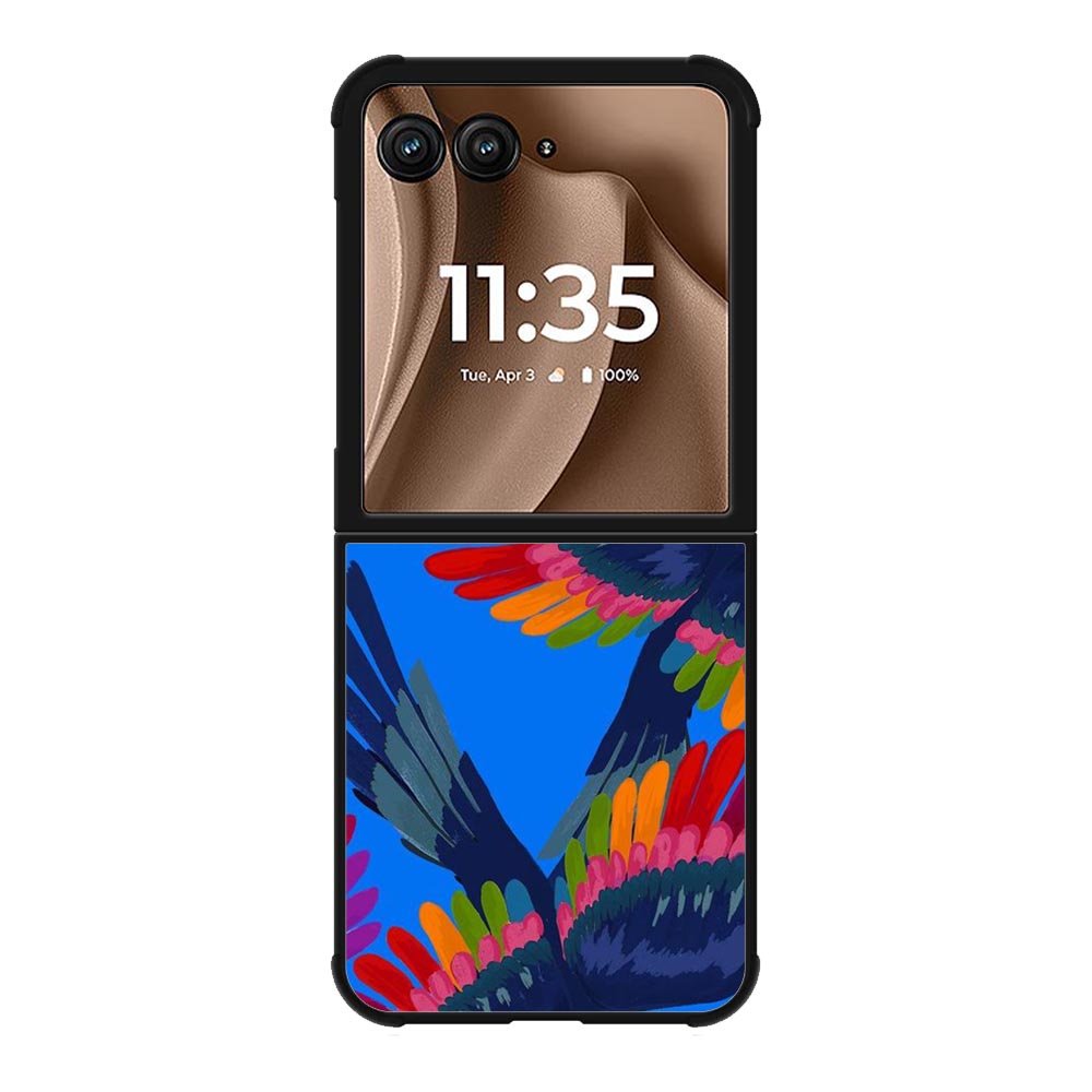 Happy Birds Motorola Moto RAZR Plus 2025 Case FE0334