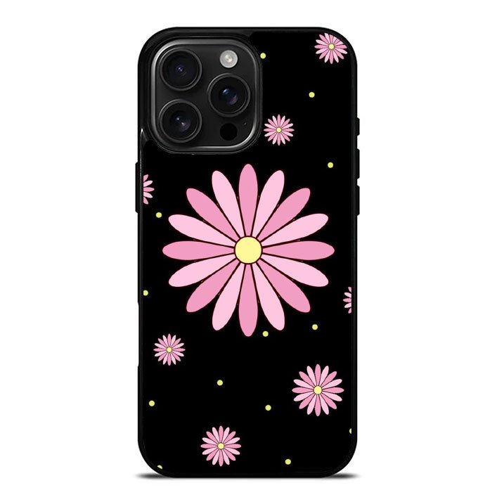 Pink Flower iPhone 16 Pro Max Case FE0501