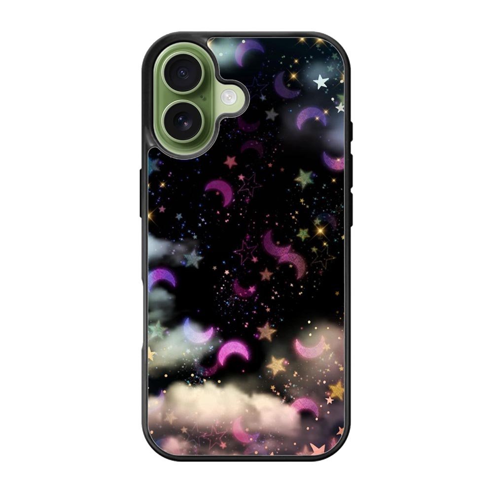 Moon and Star iPhone 17 Case FE0444