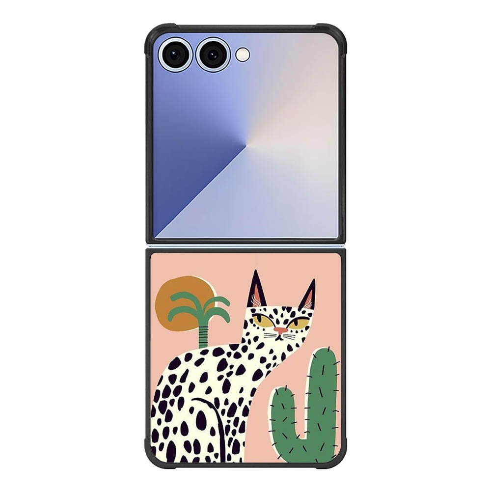 Cat Polkadot FE0197 Samsung Galaxy Flip 7 5G Case