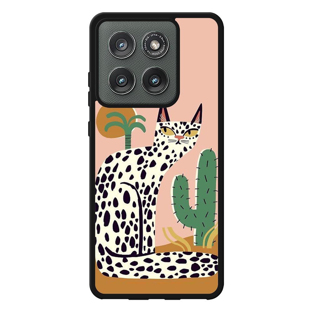 Cat Polkadot Motorola Moto Edge 2025 Case FE0145