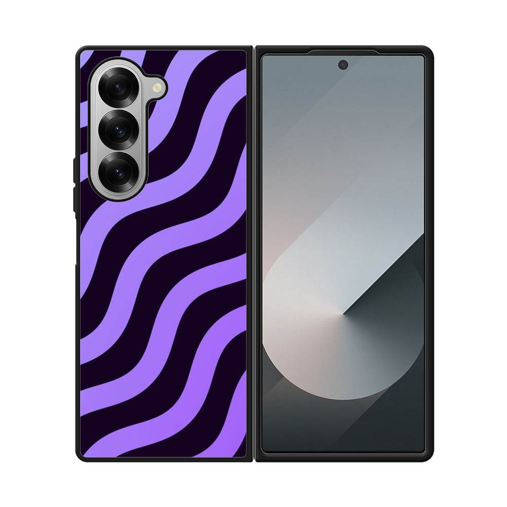 Purple Line Samsung Galaxy Z Fold 7 5G Case FE0514