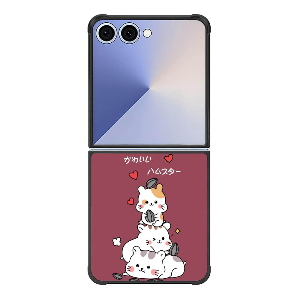 Cute Hamster FE0208 Samsung Galaxy Flip 7 5G Case