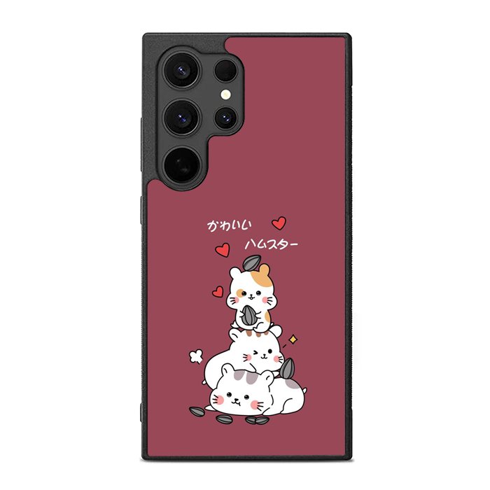 Cute Hamster FE0208 Samsung Galaxy S25 Ultra Case