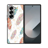 Boho Feather FE0212 Samsung Galaxy Fold 7 5G Case