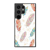 Boho Feather FE0212 Samsung Galaxy S25 Ultra Case