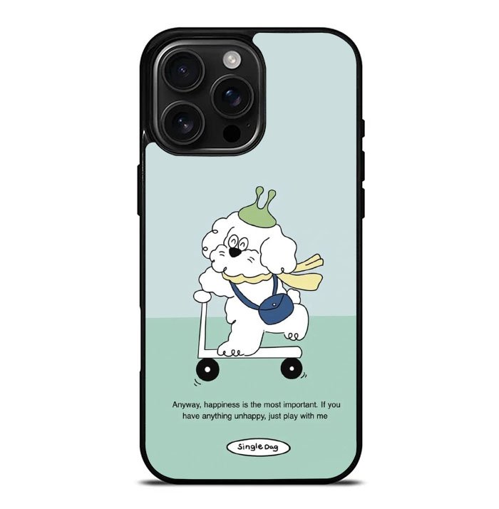 Single Dog iPhone 16 Pro Max Case FE0559