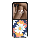 Beauty Flowers Pattern Motorola Moto RAZR Plus 2025 Case FE0089