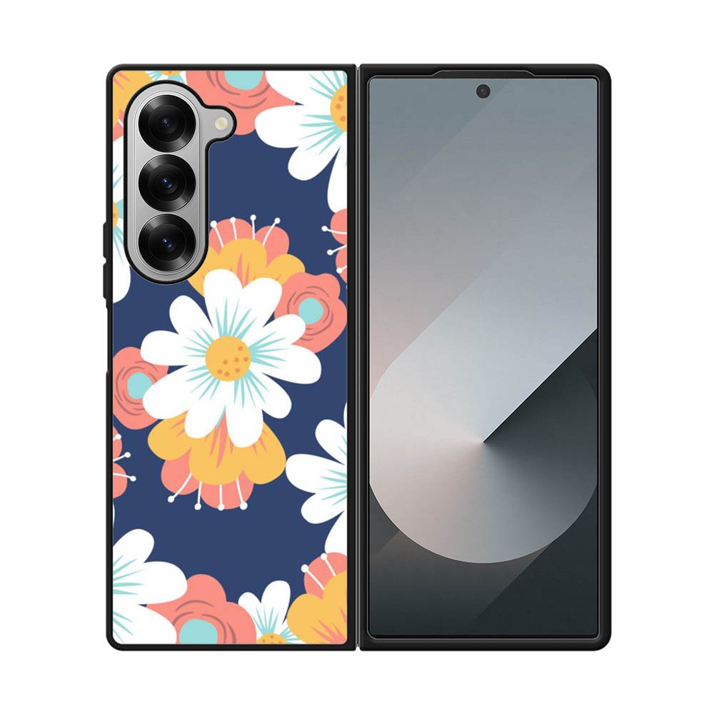 Beauty Flowers Pattern Samsung Galaxy Z Fold 7 5G Case FE0089
