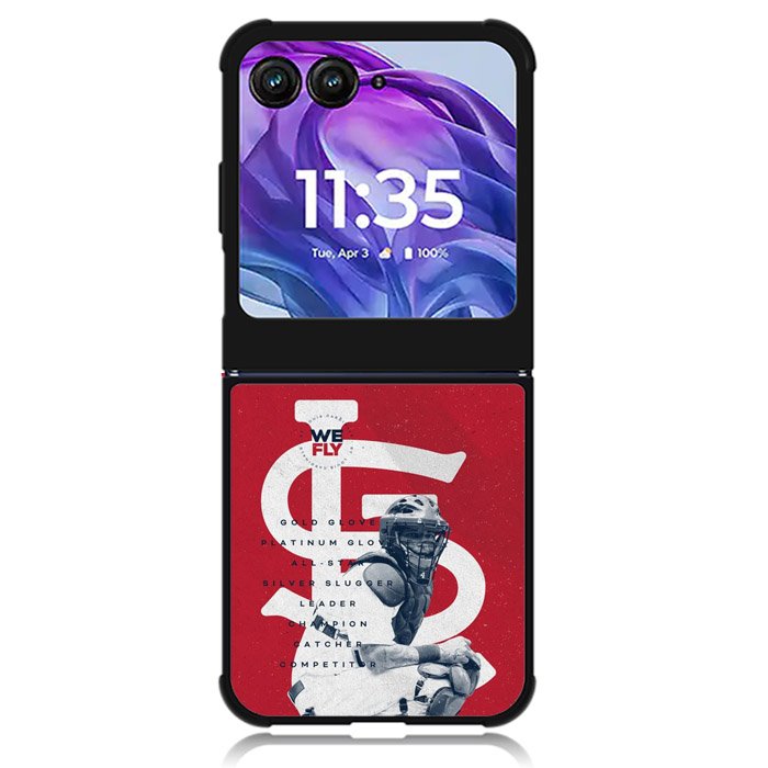 Louis Cardinal Motorola Moto Razr 2024 , Moto Razr 50 Case